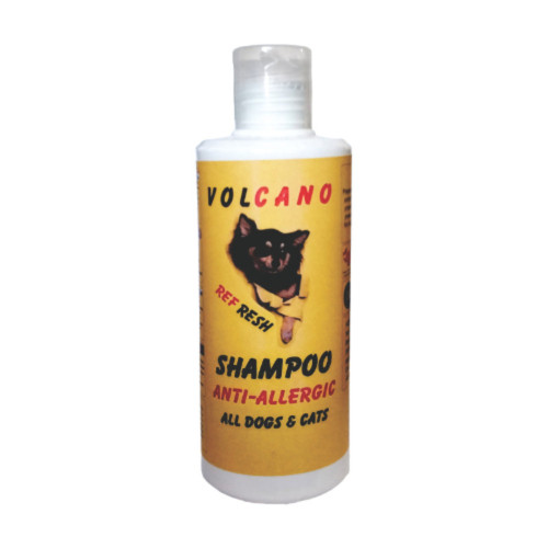 شامپو سگ و گربه آنتی آلرژیک برند  وولکانو  250cc