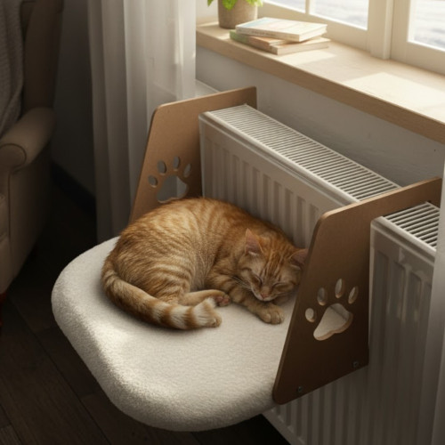 جاخواب شوفاژی گربه