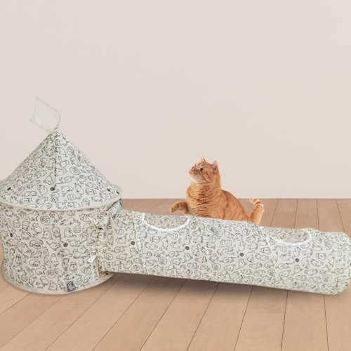 قصر بازی گربه به همراه تونل 90سانت