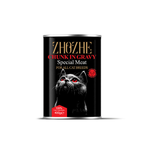 کنسرو گربه طعم گوشت چانک ژوژه 400 گرم