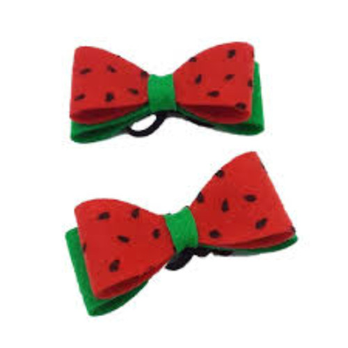 کش سر پاپیونی طرح هندوانه