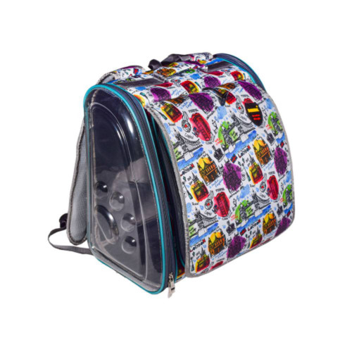 کوله حمل سگ و گربه مدل دو طرف شفاف دی یر